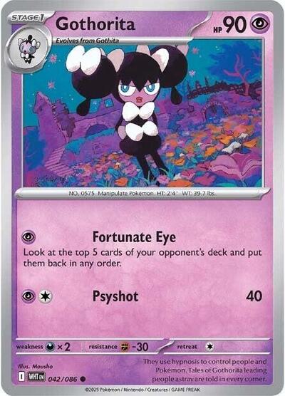 WHT: Gothorita (Reverse Holofoil)