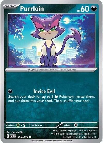 WHT: Purrloin (Reverse Holofoil)