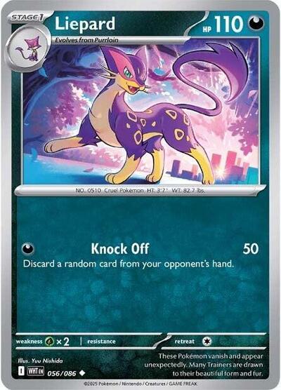 WHT: Liepard (Reverse Holofoil)