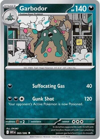 WHT: Garbodor (Reverse Holofoil)