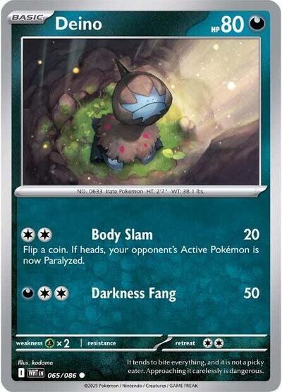 WHT: Deino (Reverse Holofoil)
