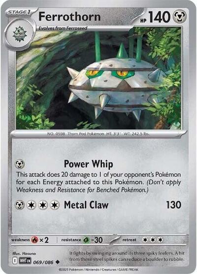 WHT: Ferrothorn (Reverse Holofoil)