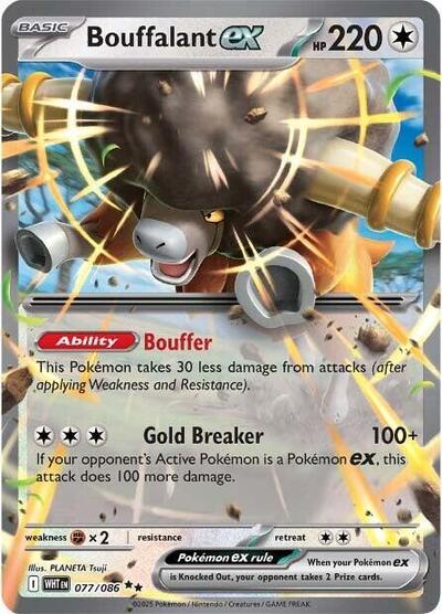 WHT: Bouffalant ex (Holofoil)