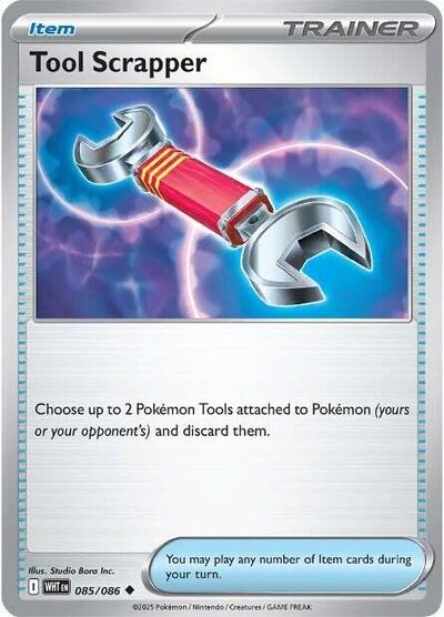 WHT: Tool Scrapper (Reverse Holofoil)