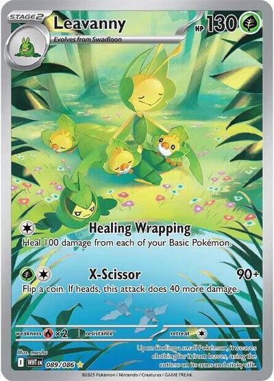 WHT: Leavanny - 089/086 (Holofoil)