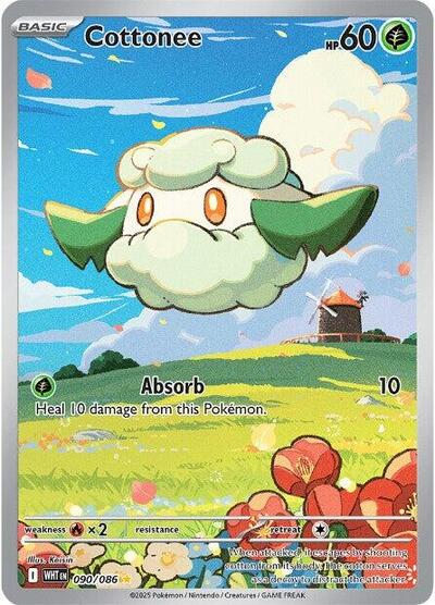 WHT: Cottonee - 090/086 (Holofoil)