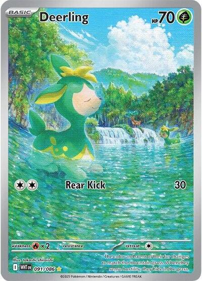 WHT: Deerling - 091/086 (Holofoil)