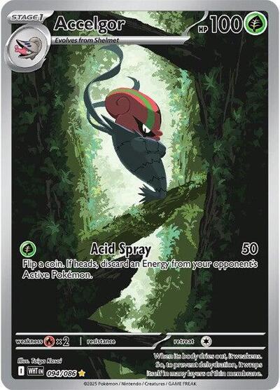 WHT: Accelgor - 094/086 (Holofoil)