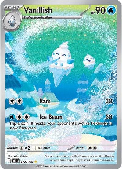 WHT: Vanillish - 112/086 (Holofoil)