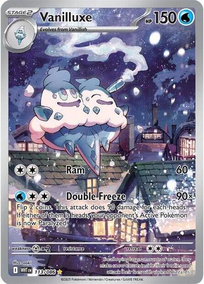 WHT: Vanilluxe - 113/086 (Holofoil)