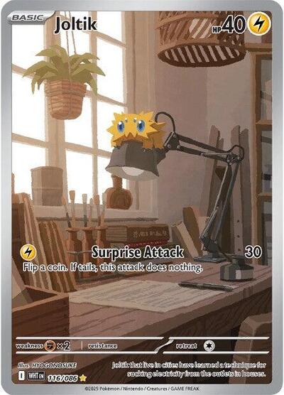 WHT: Joltik - 116/086 (Holofoil)