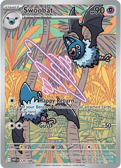 WHT: Swoobat - 120/086 (Holofoil)