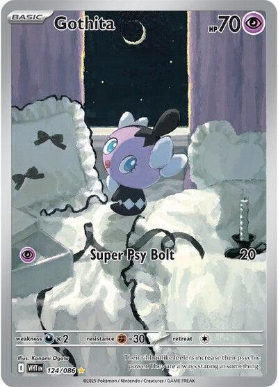 WHT: Gothita - 124/086 (Holofoil)