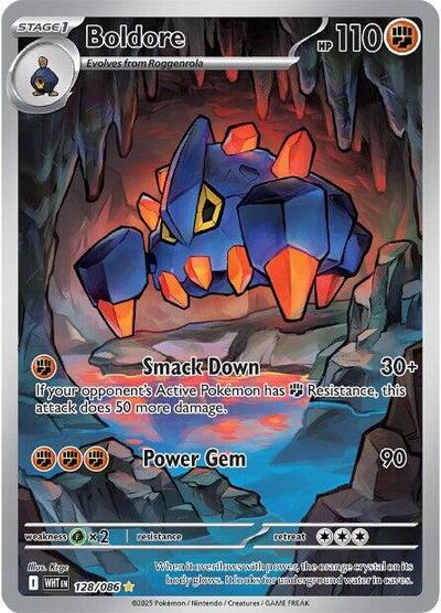 WHT: Boldore - 128/086 (Holofoil)