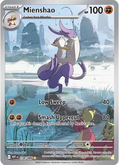 WHT: Mienshao - 134/086 (Holofoil)