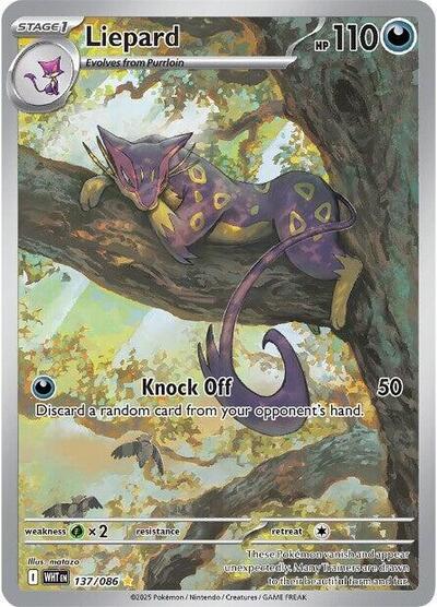 WHT: Liepard - 137/086 (Holofoil)