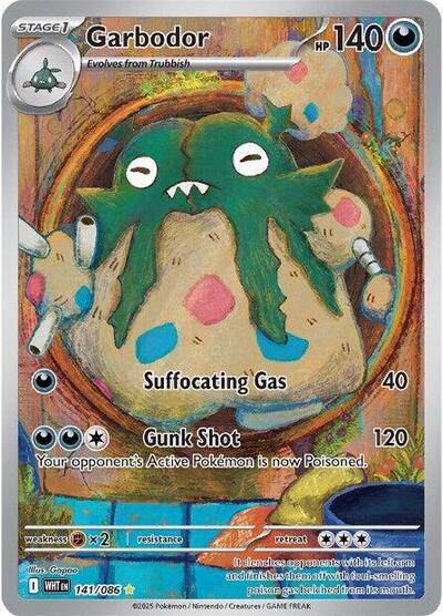 WHT: Garbodor - 141/086 (Holofoil)
