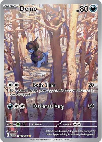 WHT: Deino - 146/086 (Holofoil)