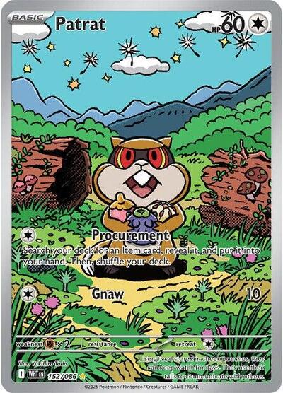 WHT: Patrat - 152/086 (Holofoil)