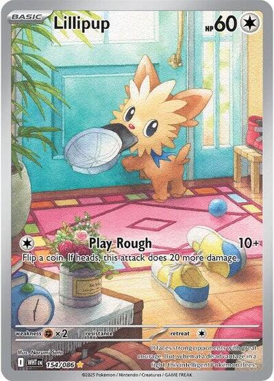 WHT: Lillipup - 154/086 (Holofoil)