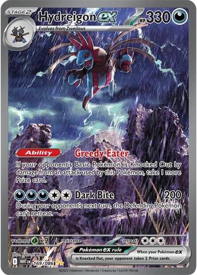 WHT: Hydreigon ex - 169/086 (Holofoil)