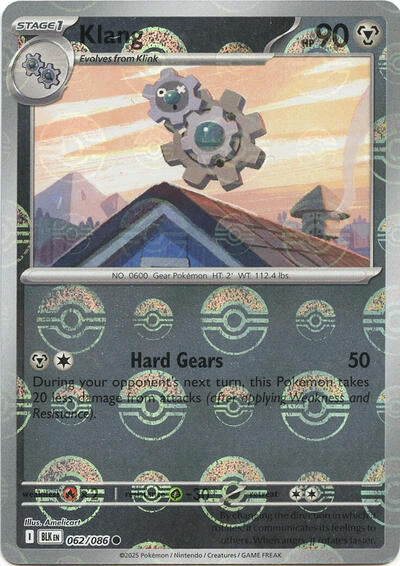 BLK: Klang (Poke Ball Pattern) (Holofoil)