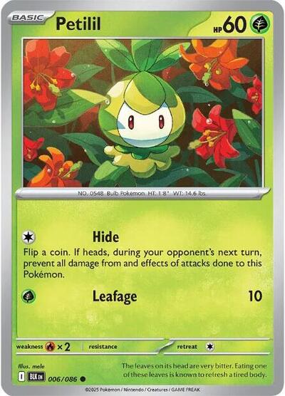 BLK: Petilil (Reverse Holofoil)