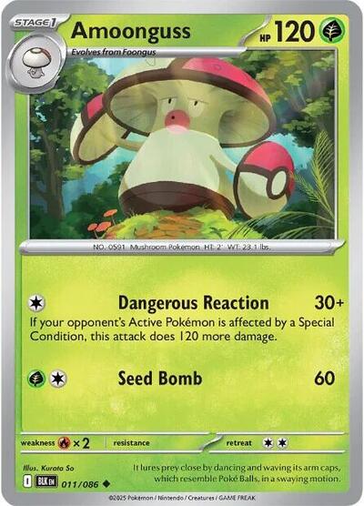 BLK: Amoonguss (Reverse Holofoil)