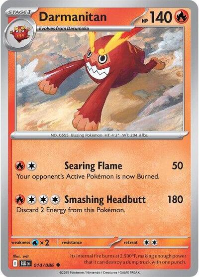 BLK: Darmanitan (Reverse Holofoil)