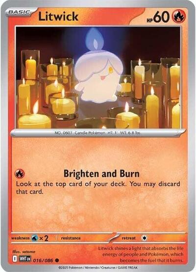 WHT: Litwick (Reverse Holofoil)