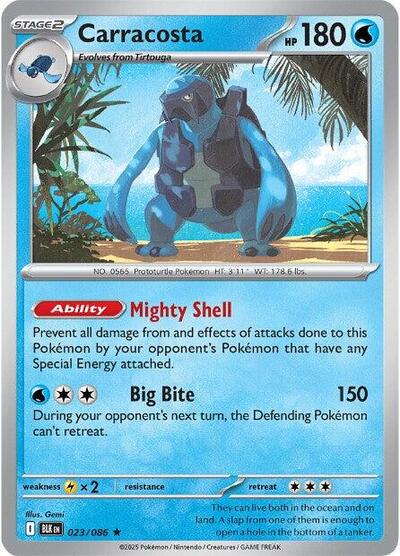 BLK: Carracosta (Reverse Holofoil)
