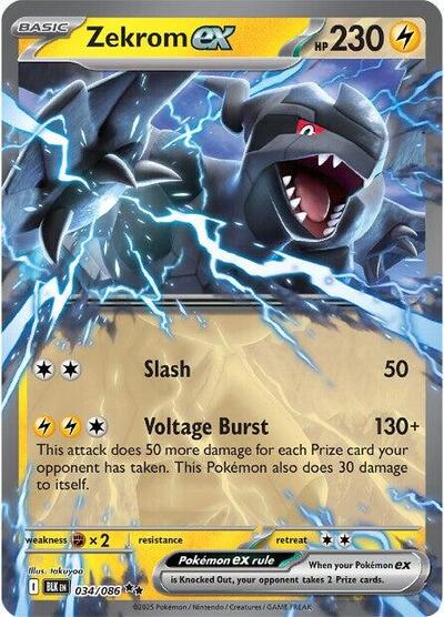 BLK: Zekrom ex (Holofoil)