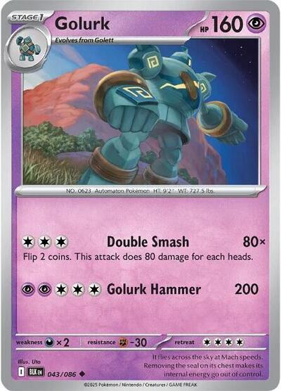 BLK: Golurk (Reverse Holofoil)