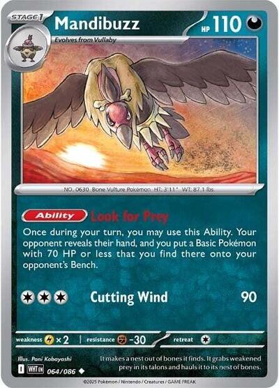 WHT: Mandibuzz (Reverse Holofoil)
