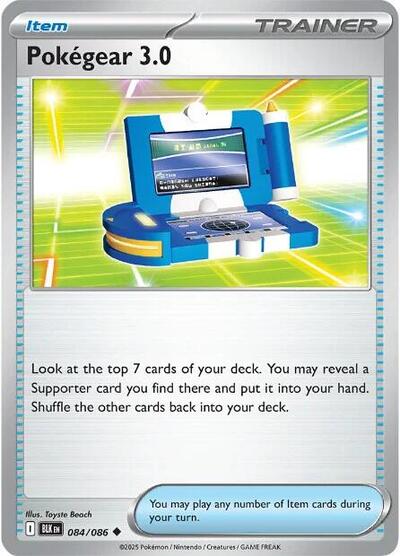 BLK: Pokegear 3.0 (Reverse Holofoil)