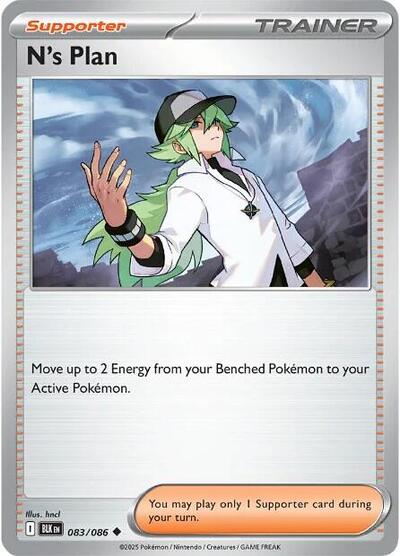 BLK: N's Plan (Reverse Holofoil)