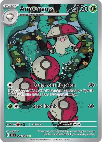 BLK: Amoonguss - 096/086 (Holofoil)