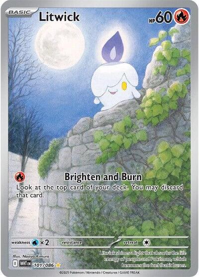 WHT: Litwick - 101/086 (Holofoil)