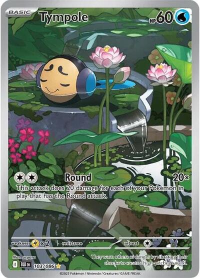 BLK: Tympole - 103/086 (Holofoil)