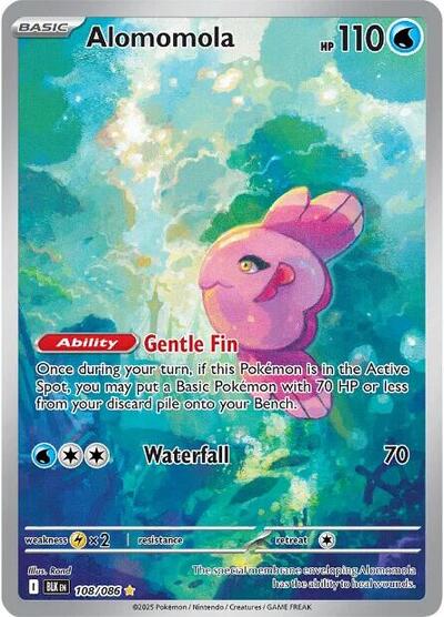 BLK: Alomomola - 108/086 (Holofoil)