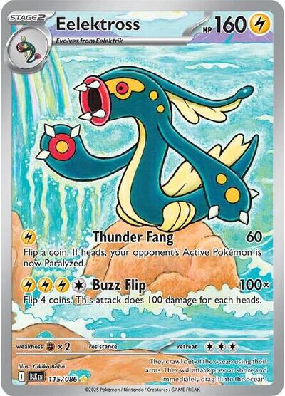 BLK: Eelektross - 115/086 (Holofoil)