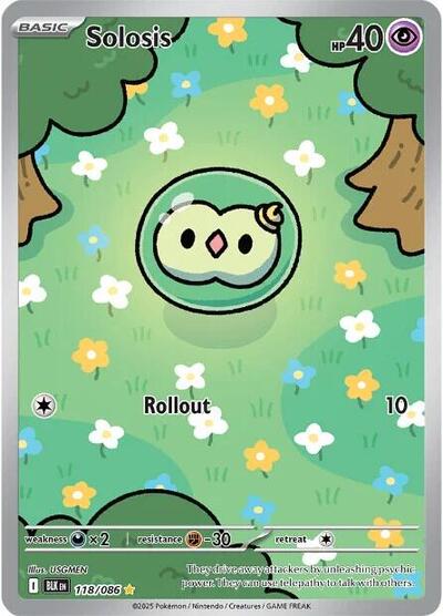 BLK: Solosis - 118/086 (Holofoil)