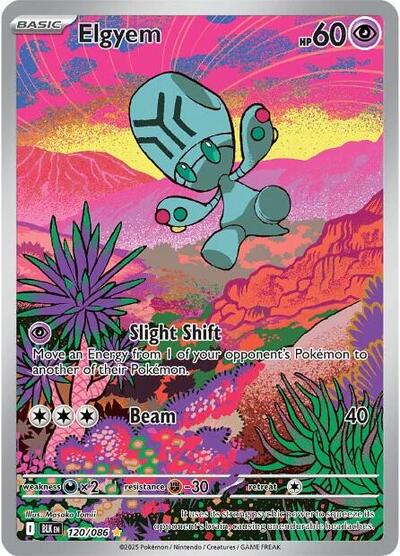 BLK: Elgyem - 120/086 (Holofoil)