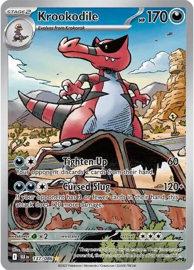 BLK: Krookodile - 137/086 (Holofoil)