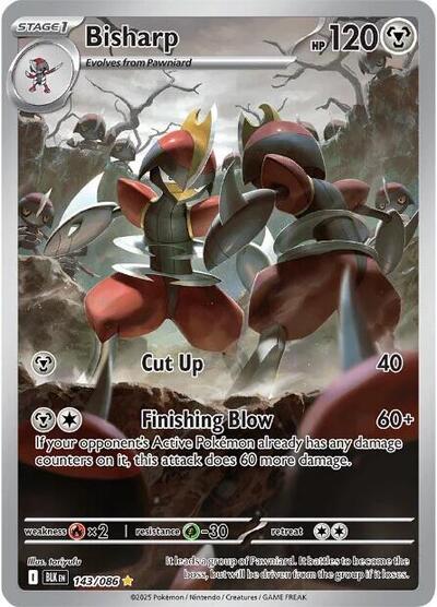 BLK: Bisharp - 143/086 (Holofoil)
