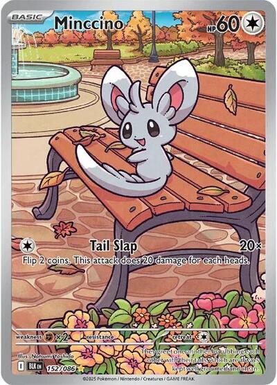 BLK: Minccino - 152/086 (Holofoil)