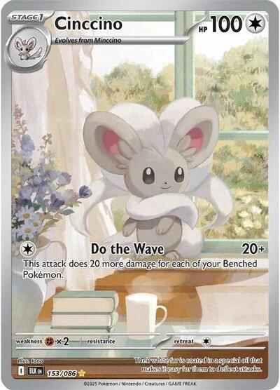 BLK: Cinccino - 153/086 (Holofoil)