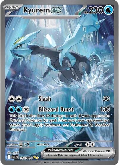 BLK: Kyurem ex - 165/086 (Holofoil)