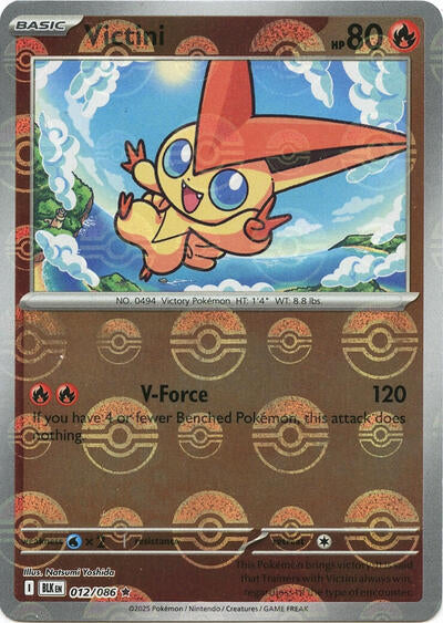 BLK: Victini (Poke Ball Pattern) (Holofoil)