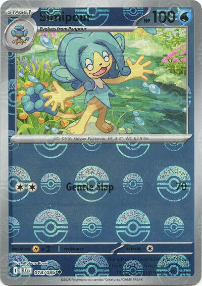 BLK: Simipour (Poke Ball Pattern) (Holofoil)